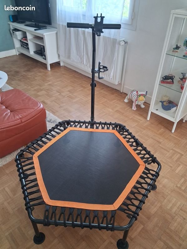 منصة قفز (ترامبولين) للياقة البدنية تحمل حتى 130 كجم / Sport Fitness Trampoline - Up to 130 kg Weight - الصورة 2