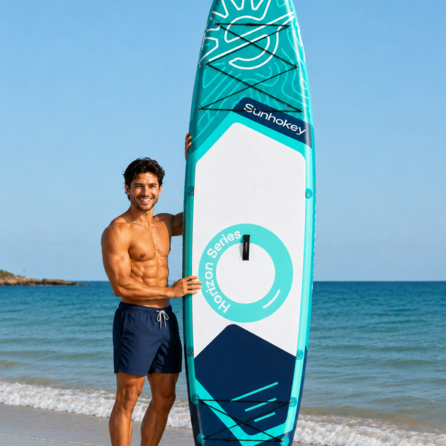 لوح تجديف قابل للنفخ / "Planche Paddle Gonflable "Sunhokey